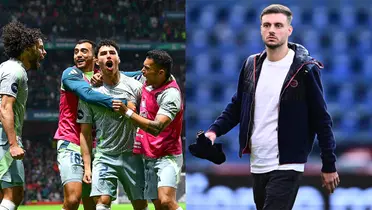 Martín Anselmi habló sobre lo que significa la pausa para Cruz Azul mientras el Tri goleaba | Foto: MexSport