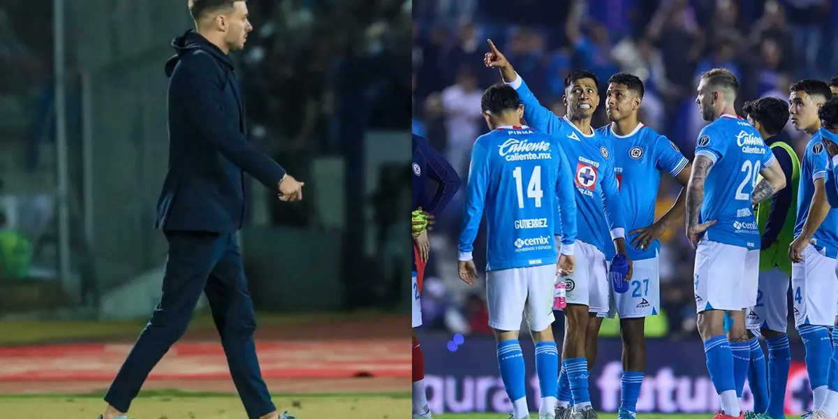Martín Anselmi tiene un "problema" de cara a la serie vs Tijuana | Foto: @cruzazul