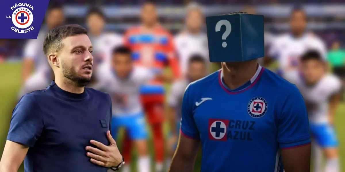 Martín Anselmi y jugador desconocido (Fuente: MEXSPORT / GROK)