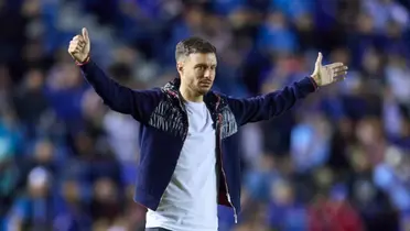 Martín Anselmi y los jugadores de Cruz Azul reaccionaron a serenata de la afición | MexSport