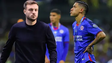 Martín Anselmi y Uriel Antuna (Foto: GettyImages)