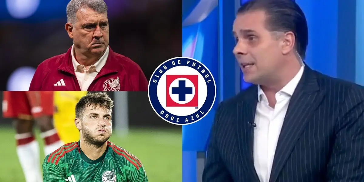 Martinoli le dio con un tubo al Tata por no haber llevado al Bebote al Mundial de Qatar.