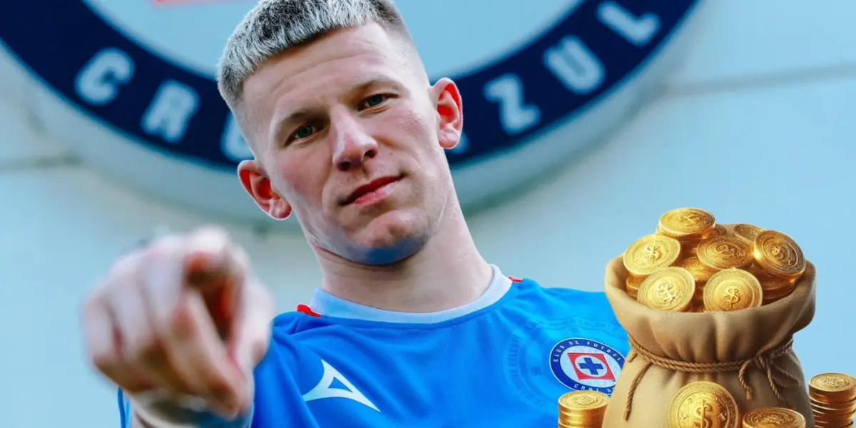 Mateusz Bogusz con Cruz Azul - Foto: Facebook