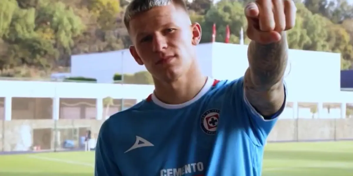 Mateusz Bogusz con Cruz Azul - Foto: X