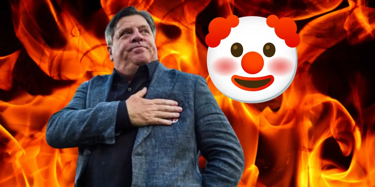 Miguel Herrera en la portada, emoji de payaso/La Máquina Celeste