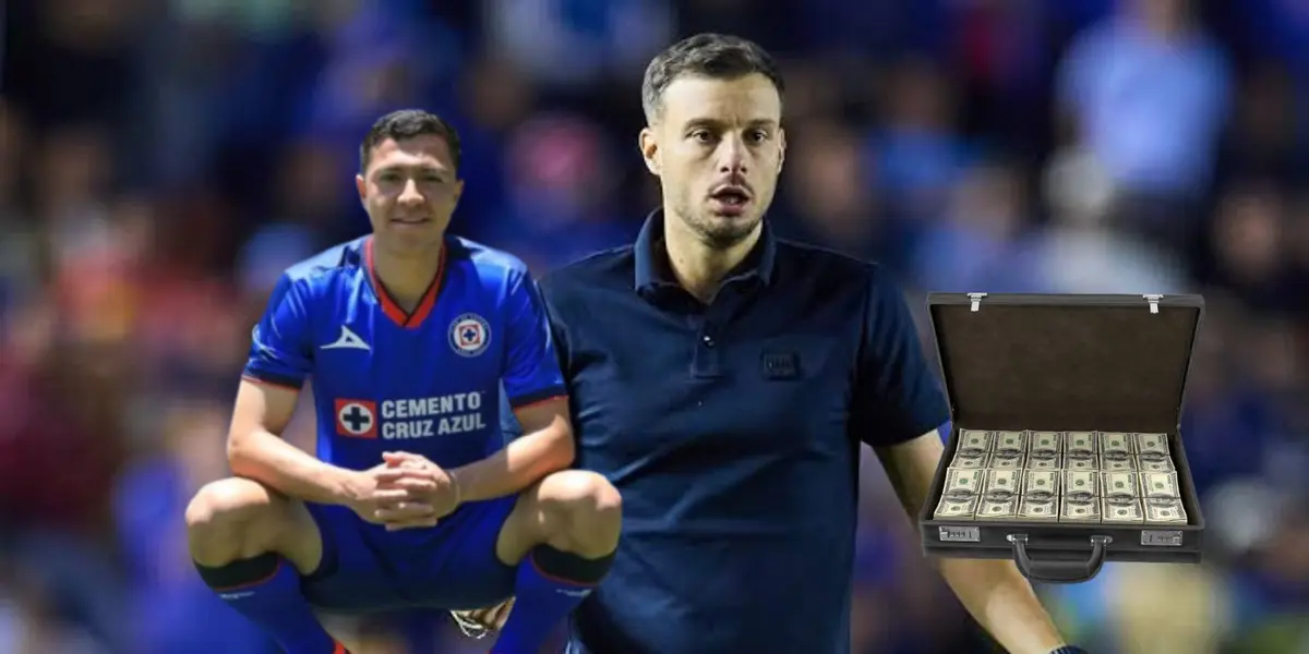 Montaño y Anselmi con Cruz Azul/FOTO: Mexsport