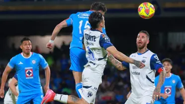 Nacho Rivero y su gol ante Rayados - Foto: X (@CruzAzul)