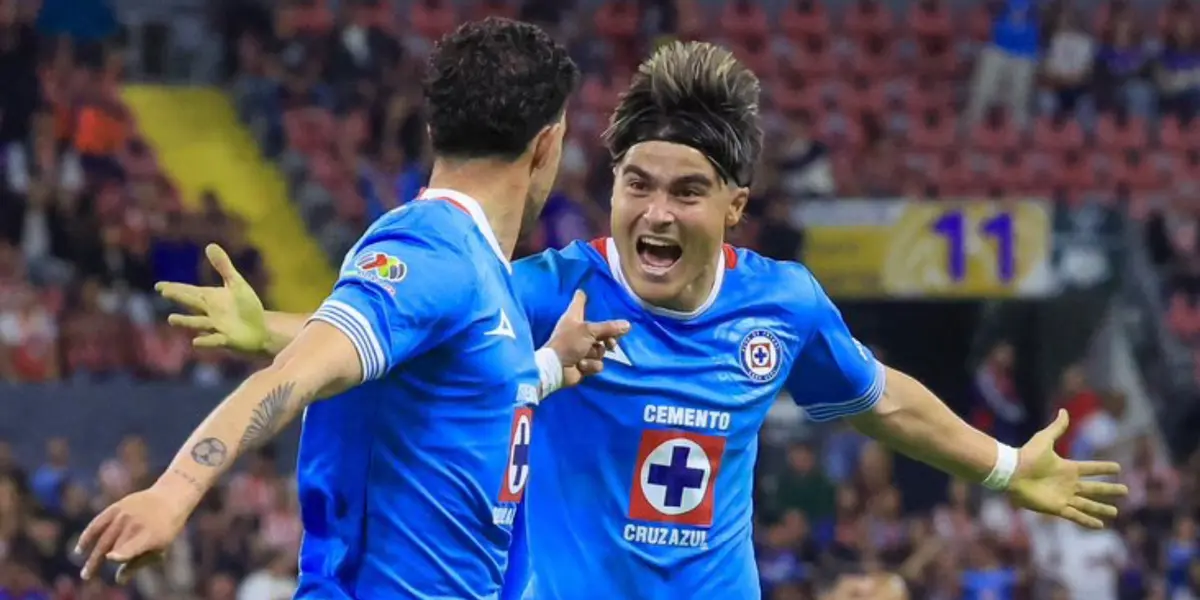 Nacho y Luka Romero - Foto: X (@CruzAzul)