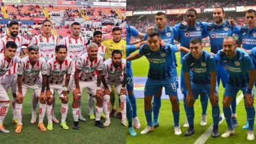 Necaxa vs Cruz Azul.