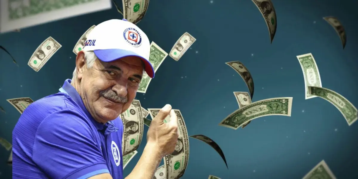 No creerás lo que les cobraba el Tuca por las amarillas, mejor andar bien portados con los árbitros, por el dinero que les cobraba.