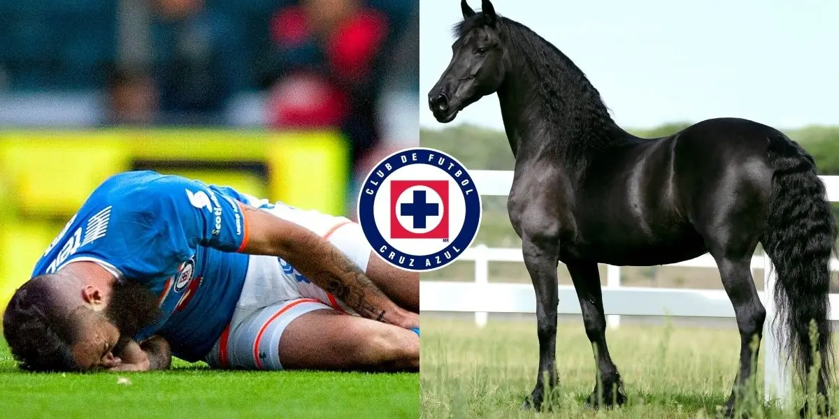 No se olvida de La Máquina Celeste a pesar de haberse lesionado de gravedad con el club.