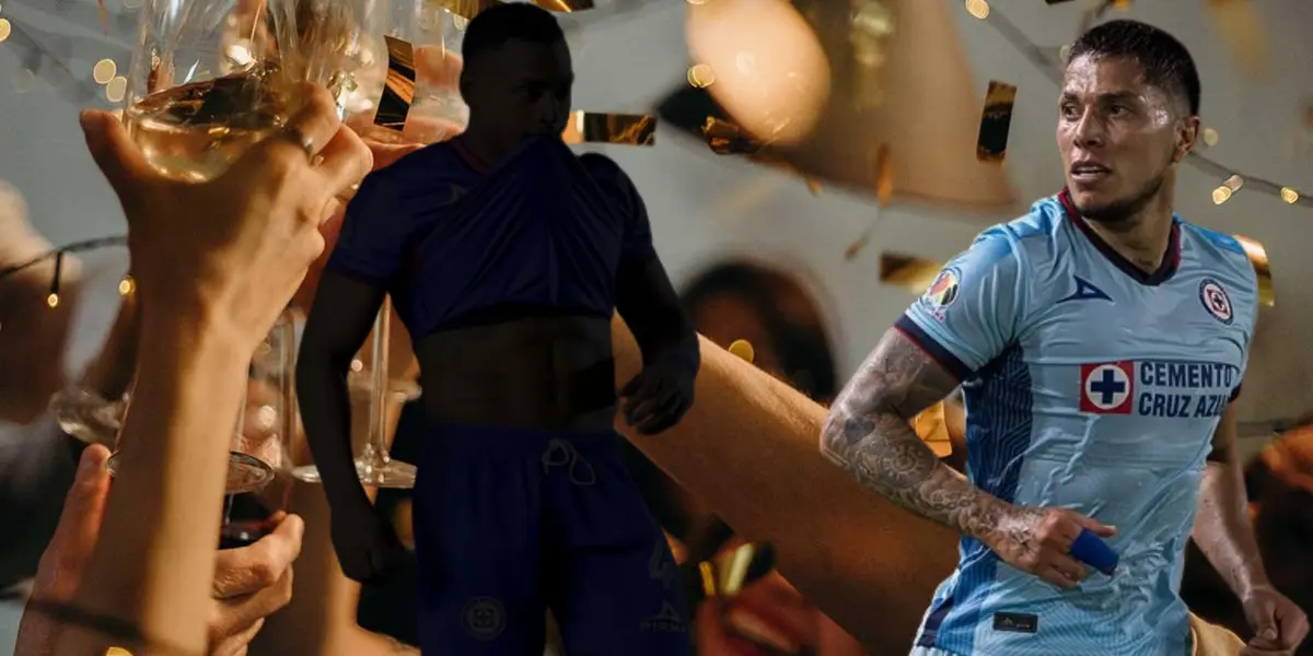 No sólo Salcedo, el otro de Cruz Azul que se fue de fiesta tras vencer a Rayados