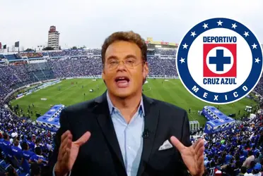 Nuevamente David Faitelson se fue en contra de Cruz Azul, pues parece que aún no llena en este tema de atacar a la Máquina.