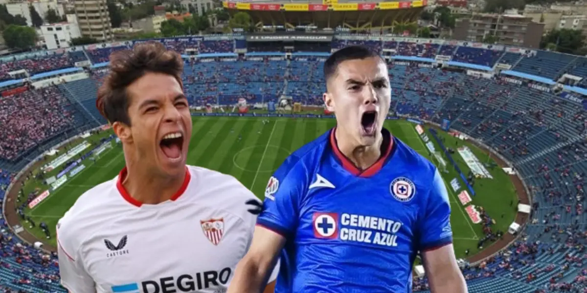 Oliver Torres, junto a Mateo Levy en el Estadio Azul/La Máquina Celeste