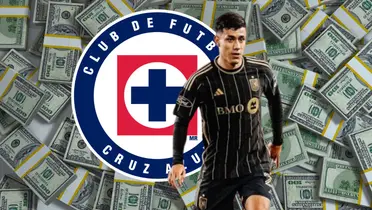 Omar Campos con Cruz Azul/FOTO: Mexsport