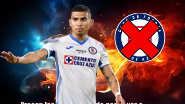 Orbelín Pineda en la portada con el logo de Cruz Azul tachado/La Máquina Celeste