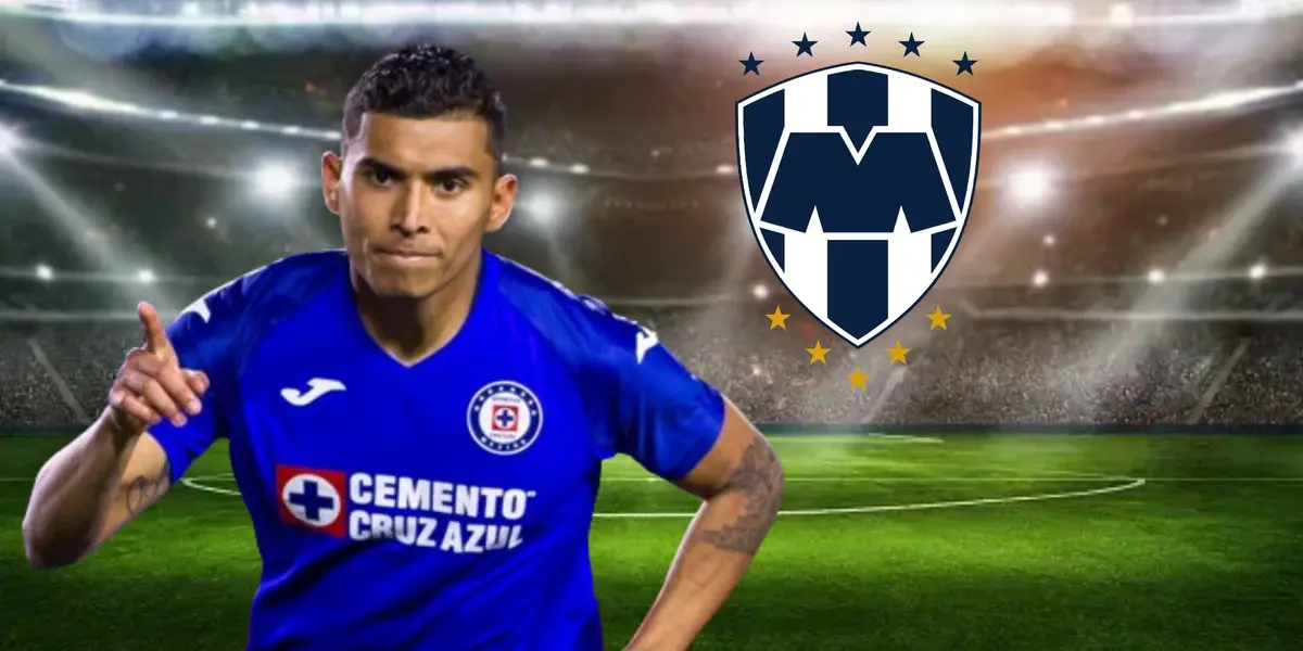 Orbelin Pineda escudo de Monterrey/La Máquina Celeste