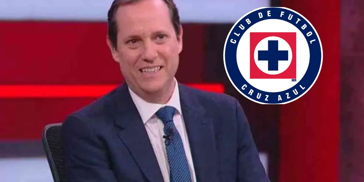 Paco Villa y el escudo de Cruz Azul