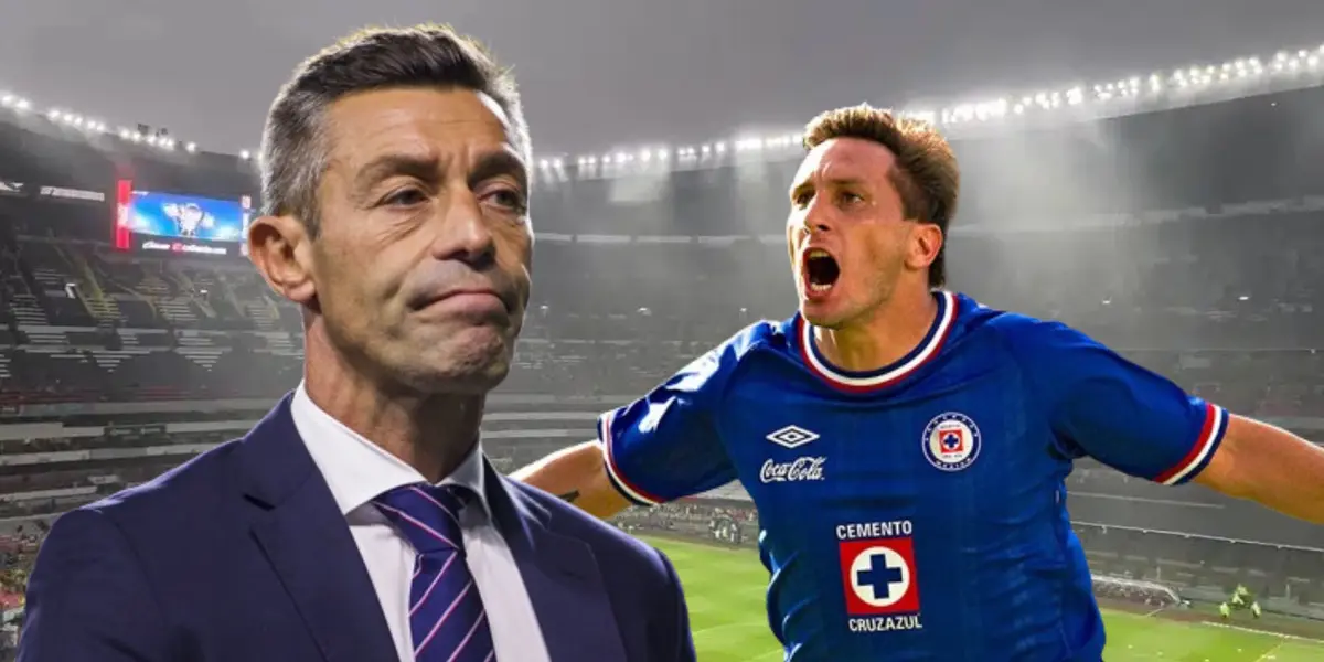 Pedro Caixinha y Christian Giménez en la portada en el Azteca/La Máquina Celeste