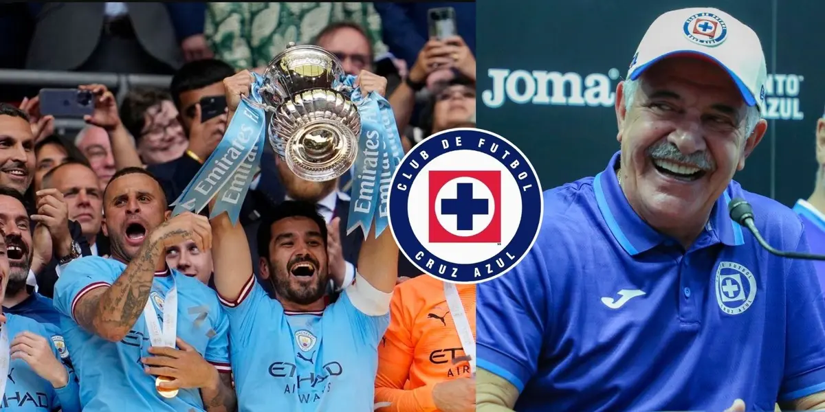 Pep Guardiola ganó la Champions League con el Manchester City y el de la mejor noticia Cruz Azul
