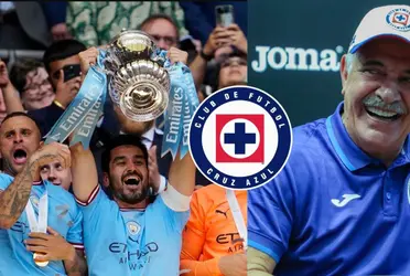 Pep Guardiola ganó la Champions League con el Manchester City y el de la mejor noticia Cruz Azul