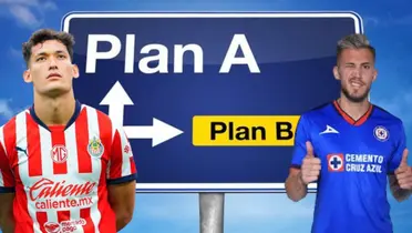 Piojo con Cruz Azul y Chiquete con Chivas/FOTO: Cruz Azul