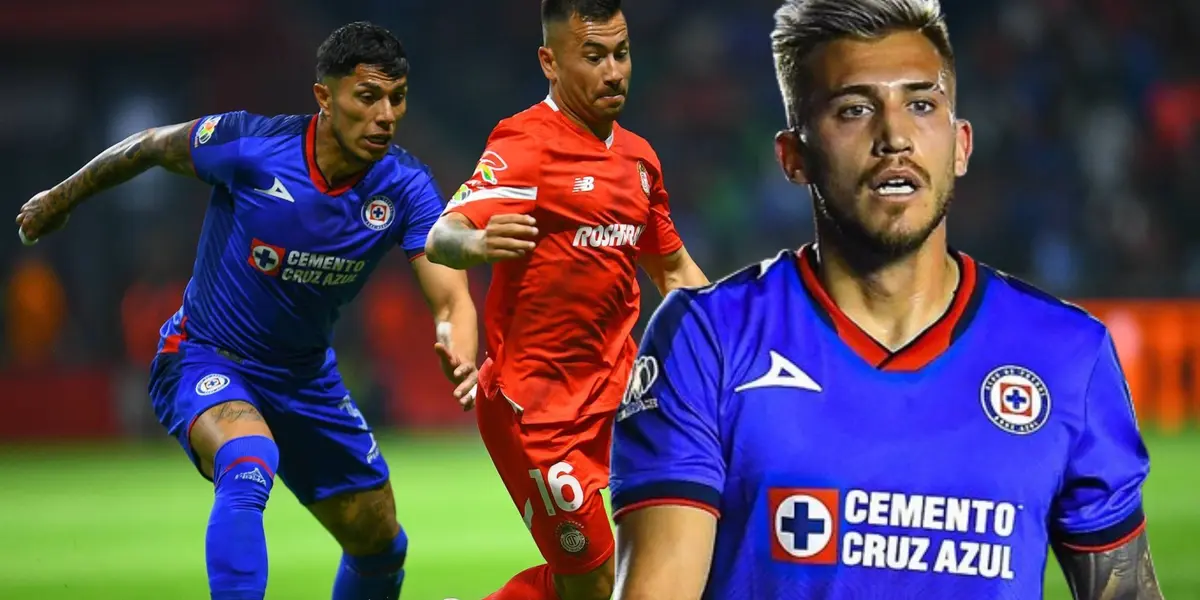 Piovi al frente de la imagen, de fondo Salcedo y Baeza de Toluca