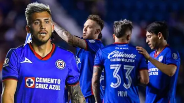 Piovi y el equipo de Cruz Azul celebrando un gol/FOTO La Máquina Celeste