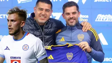Piovi y Gago y Riquelme/FOTO: Bitbol