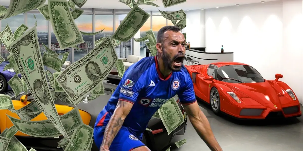 Pues vino de paseo a Cruz Azul, para poderse ir en 6 meses, pero sí logró comprarse una camioneta de lujo para poder regresar a Brasil contento.