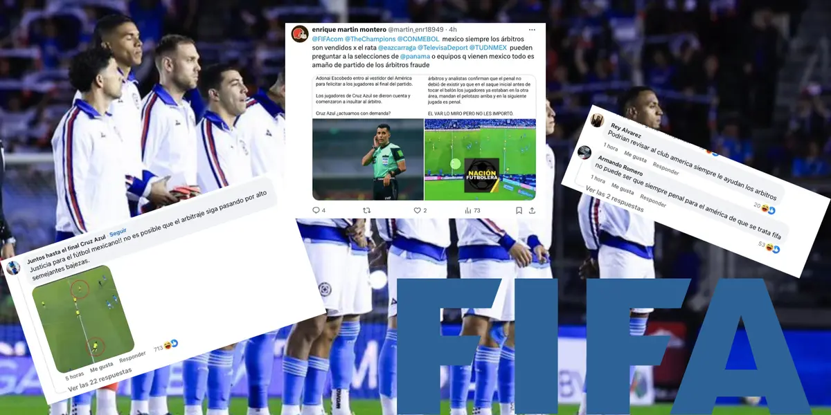 Quejas de la afición / @CruzAzul