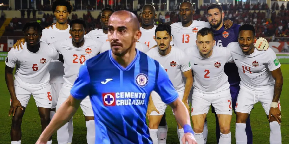 Rafa Baca con el equipo de Canadá/La Máquina Celeste