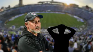 Raúl Gutiérrez durante su etapa como entrenador de Cruz Azul