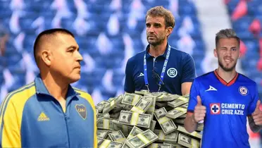 Riquelme con Boca, Piovi y Alonso con Cruz Azul/FOTO: Mexsport