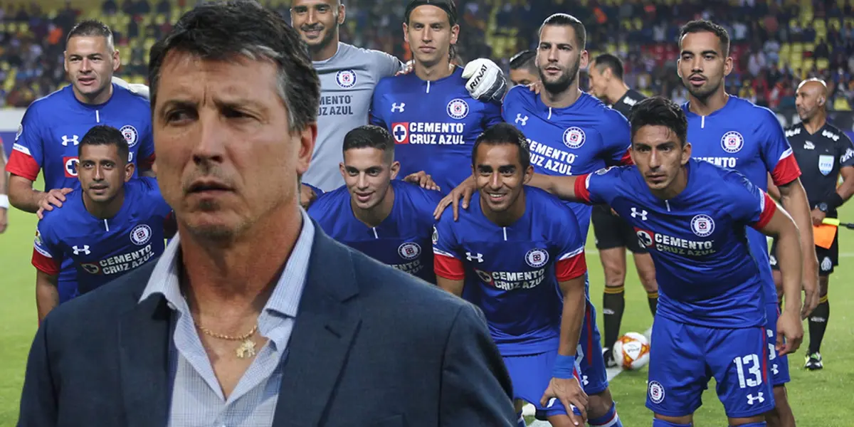 Robert Dante Siboldi.y y el equipo de Cruz Azul 2018/La Máquina Celeste