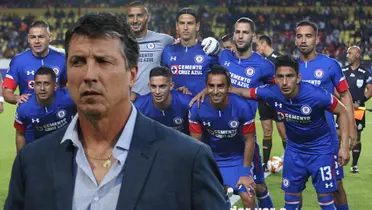 Robert Dante Siboldi.y y el equipo de Cruz Azul 2018/La Máquina Celeste