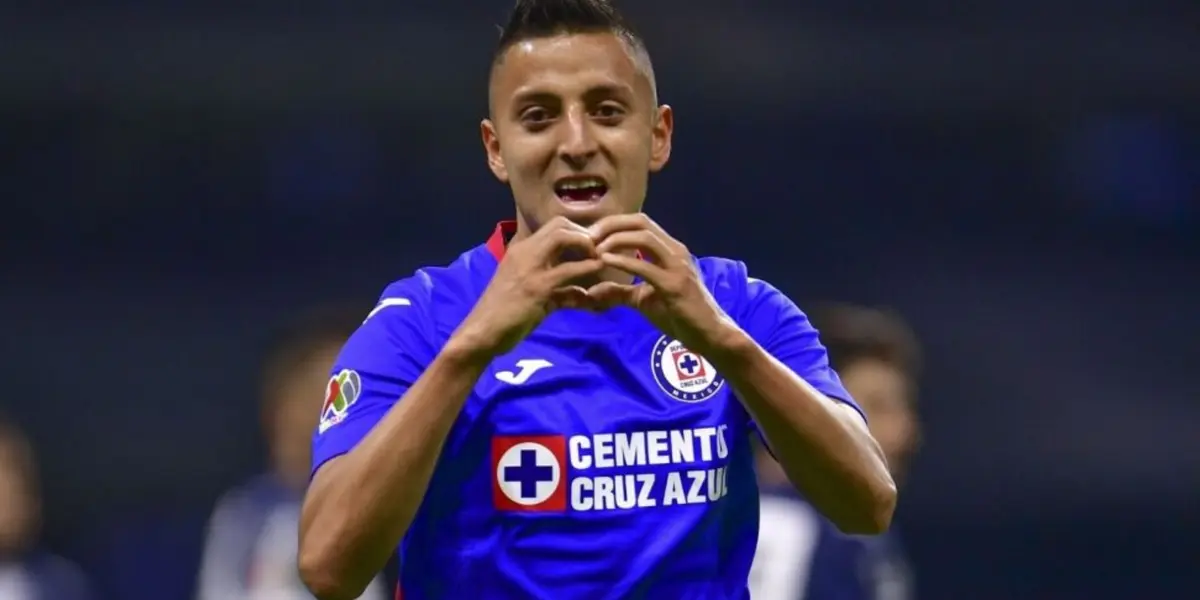 Roberto Alvarado en Cruz Azul/ Foto: TV Azteca
