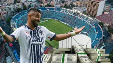 Rodrigo Aguirre en el Estadio Azul/FOTO La Máquina Celeste