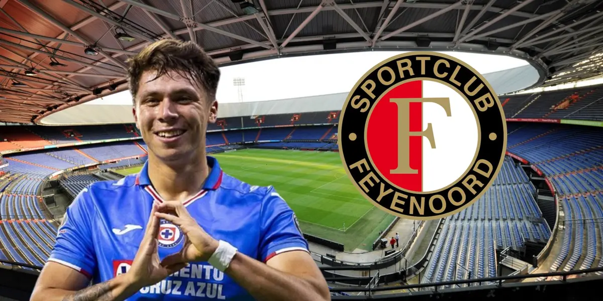 Rodrigo Huescas, escudo del Feyenoord/FOTO La Máquina Celeste