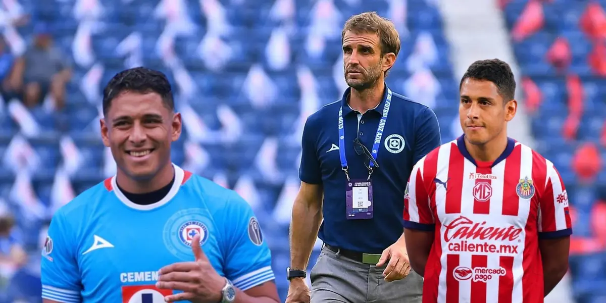 Romo con Alonso en Cruz Azul y Romo con Chivas/FOTO: Mexsport