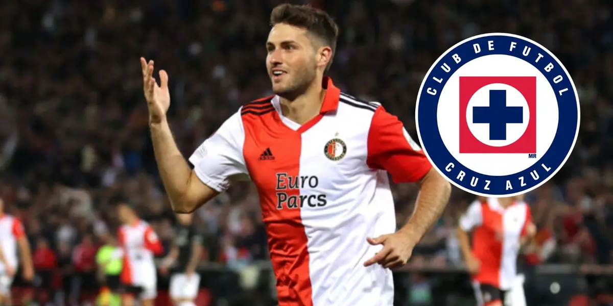 Santi con el Feyenoord y Cruz Azul/Foto: Goal