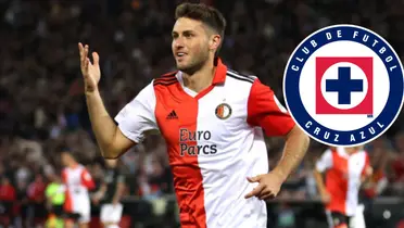 Santi con el Feyenoord y Cruz Azul/Foto: Goal