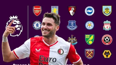 Santi Giménez, de fondo equipos de la Premier league