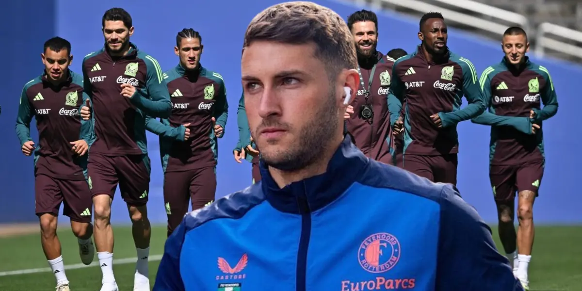 Santi Giménez viajó más de 4900 kilómetros y apenas jugó 25 minutos