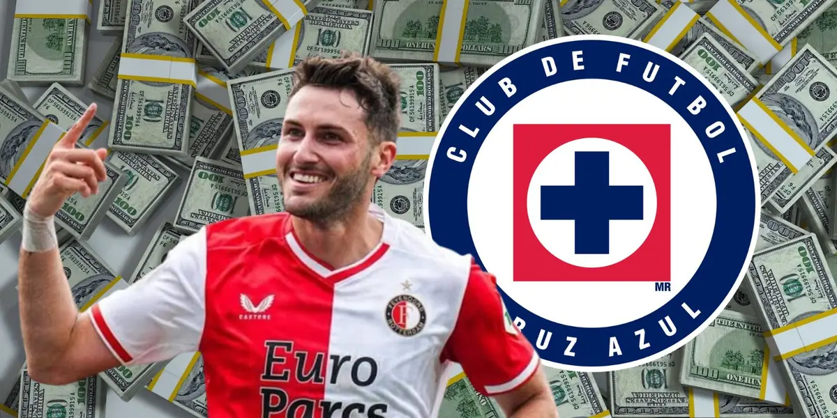 Santi Giménez y Cruz Azul/FOTO: Mexsport