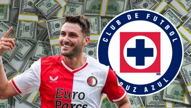 Santi Giménez y Cruz Azul/FOTO: Mexsport