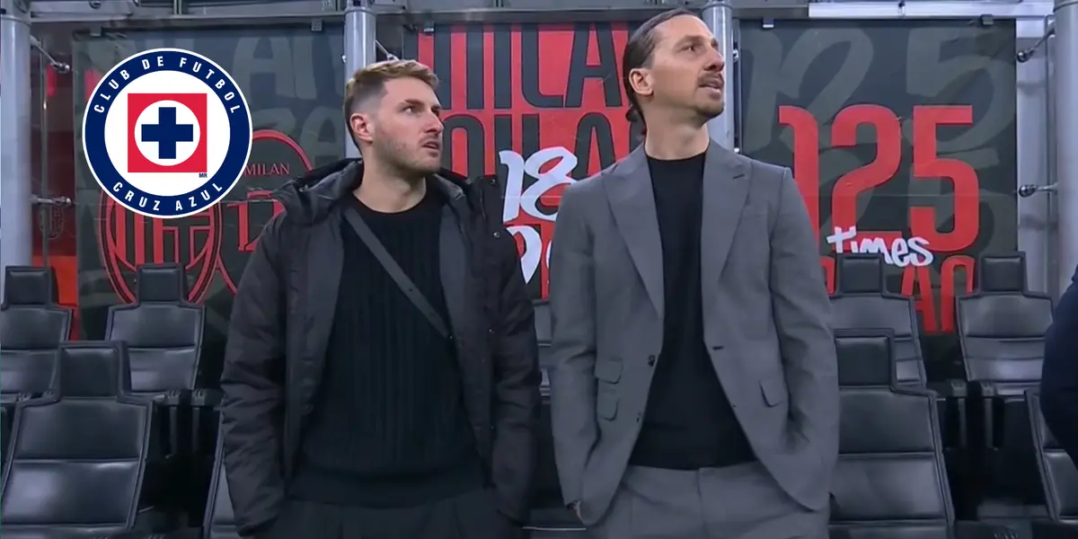 Santi Giménez y Zlatan Ibrahimovic - Foto: Captura de pantalla