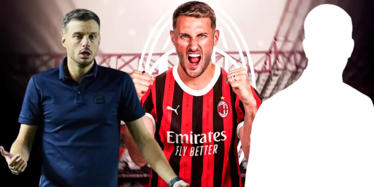 Santiago Giménez en un edit con el jersey del AC Milán - Foto: Especial