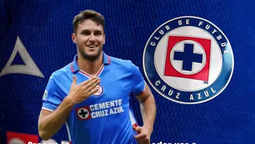 Santiago Giménez, jersey de Cruz Azul/FOTO La Máquina Celeste