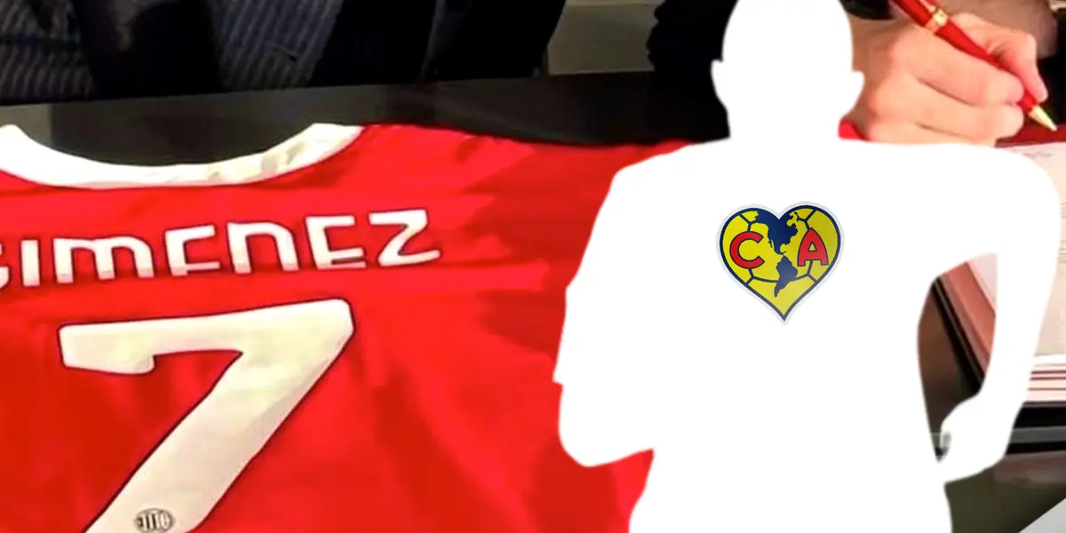 Santiago Giménez y el dorsal 7 - Foto: Captura de pantalla